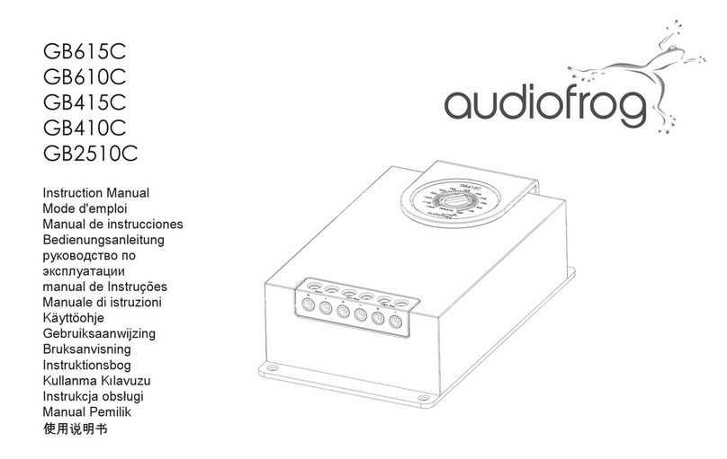 Audiofrog GB615C instruction manual Audiofrog GB615C instruction manual