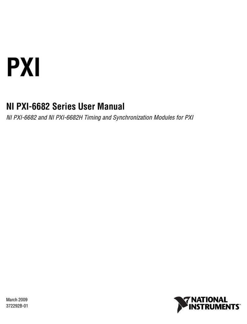 National Instruments NI PXI-6682 User manual National Instruments NI PXI-6682 User manual