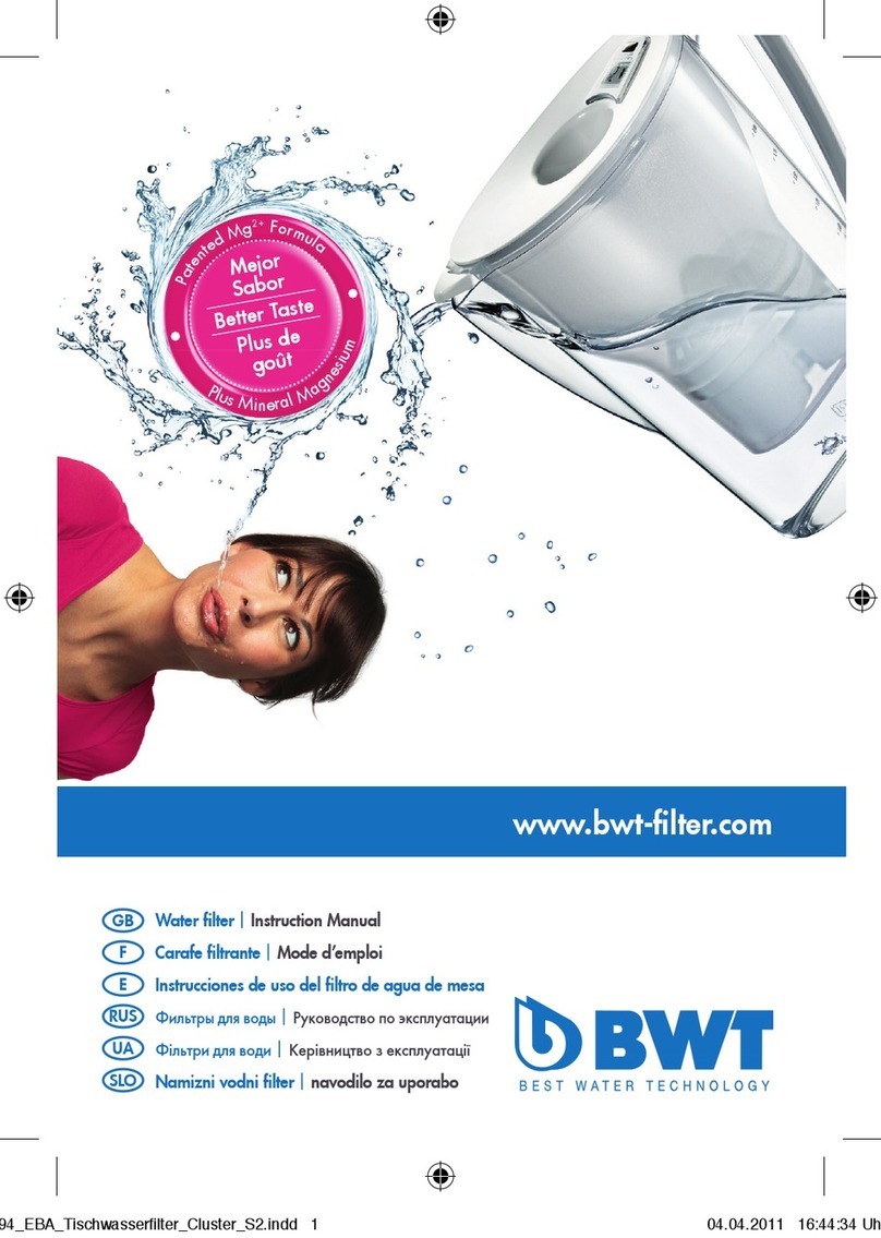 BWT 7 L Gourmet Mg2+ User manual