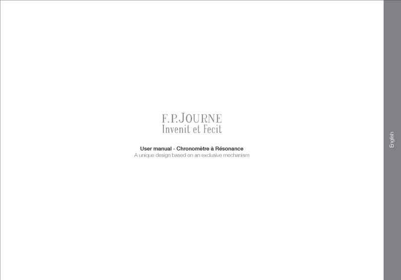 F.P. Journe Invenit et Fecit Chronometre a Resonance user manual
