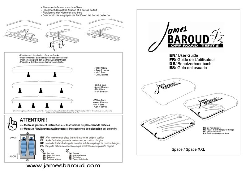 James Baroud Space user guide