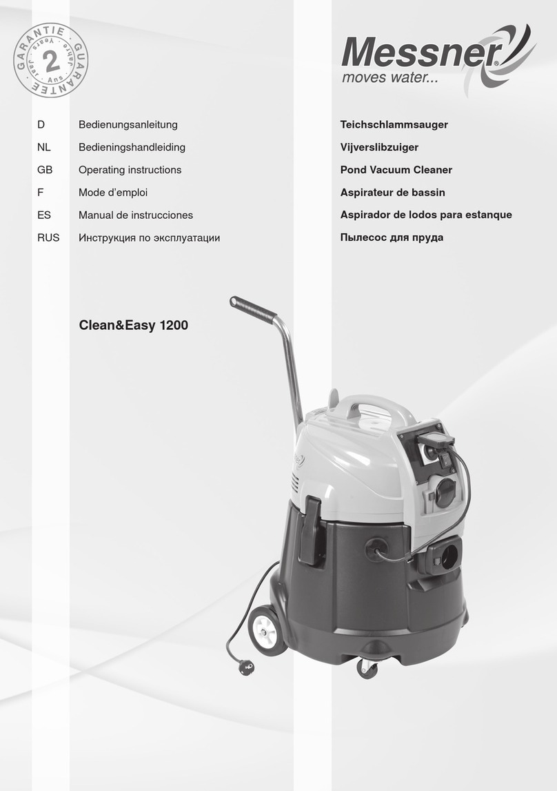 Messner Clean&Easy 1200 operating instructions