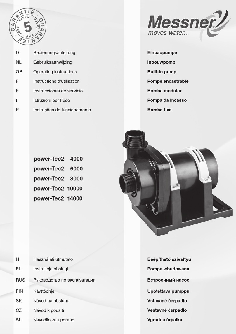 Messner power-Tec2 6000 User manual