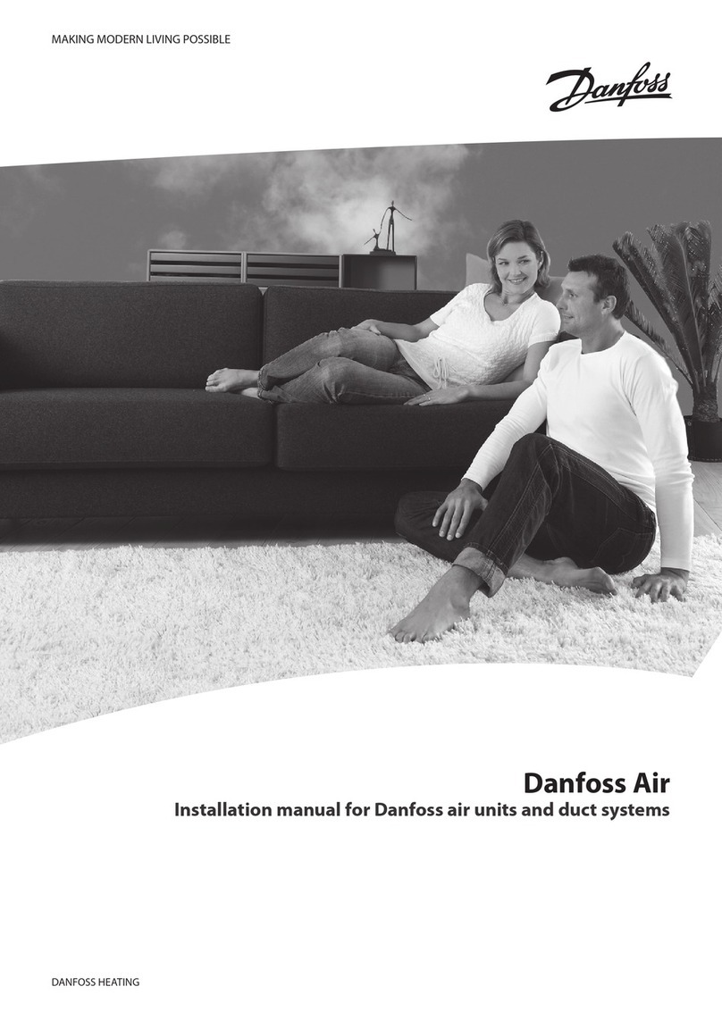 Danfoss air User manual