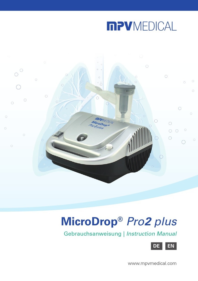 MPV Medical MicroDrop Pro2 plus instruction manual