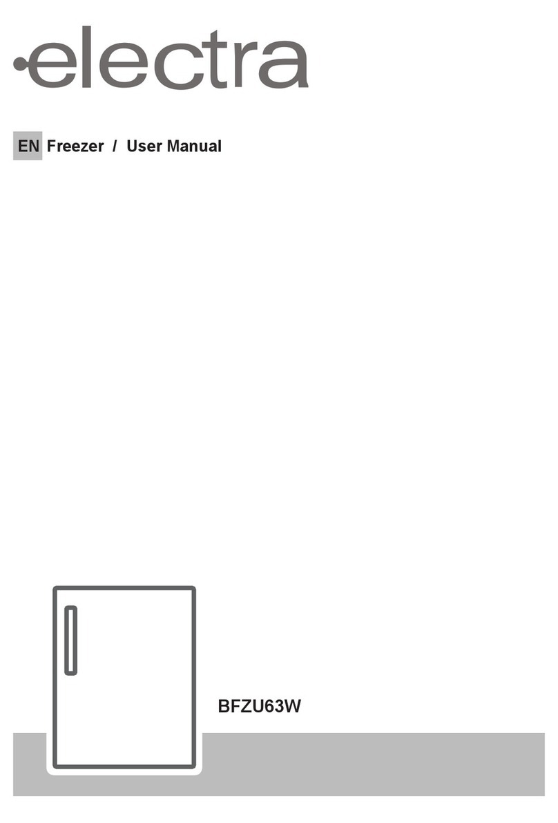 Electra BFZU63W user manual