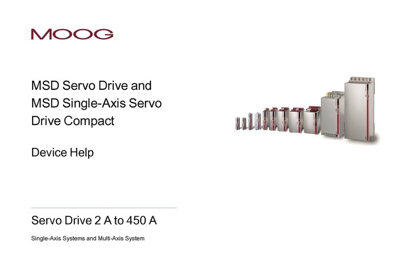 Moog MSD Servo Drive Series Device Help
