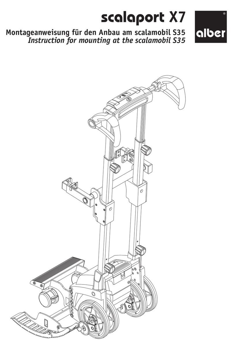 Alber scalaport X7 Instructions for mounting