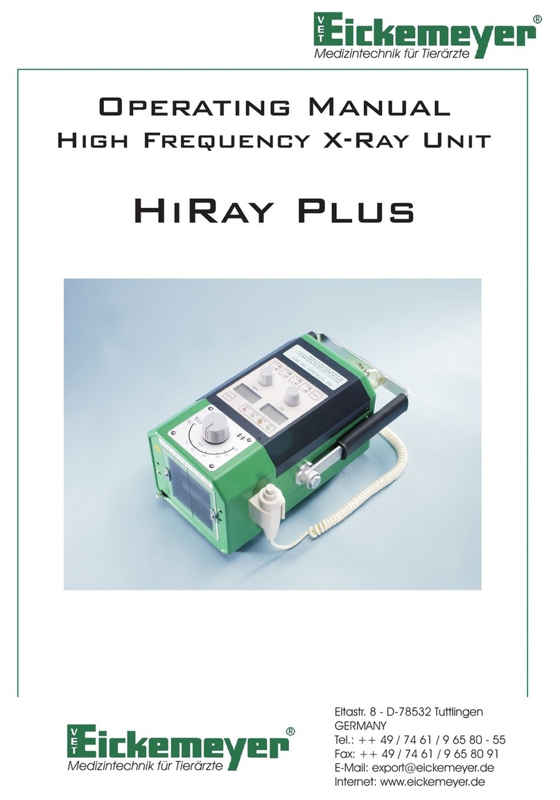 Eickemeyer HiRay Plus operating manual