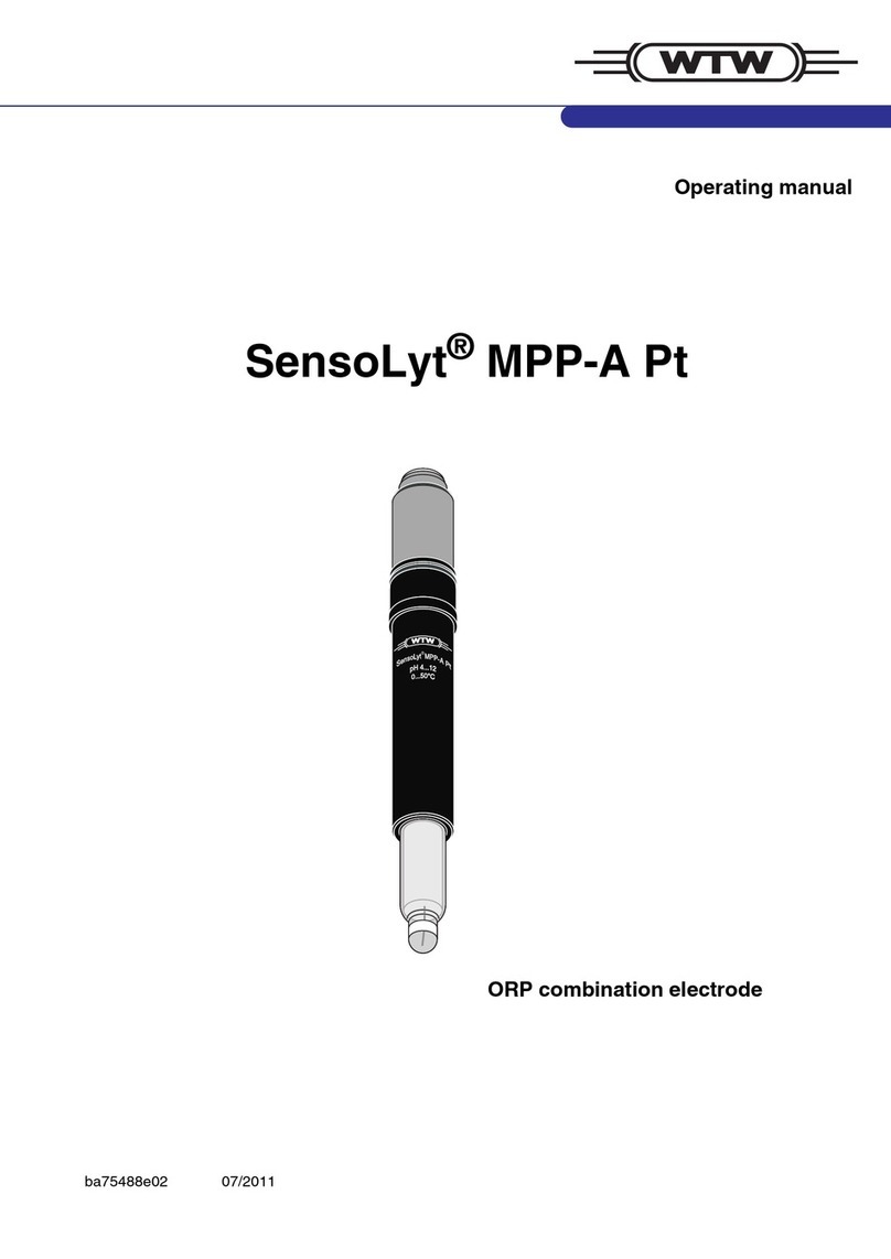 wtw SensoLyt MPP-A Pt Series operating manual