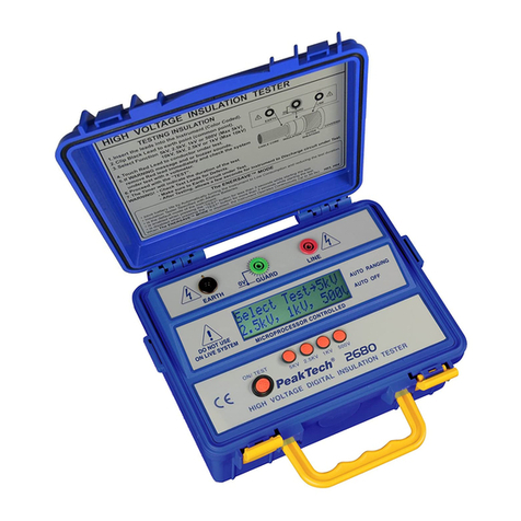 PeakTech 2680 User manual PeakTech 2680 User manual
