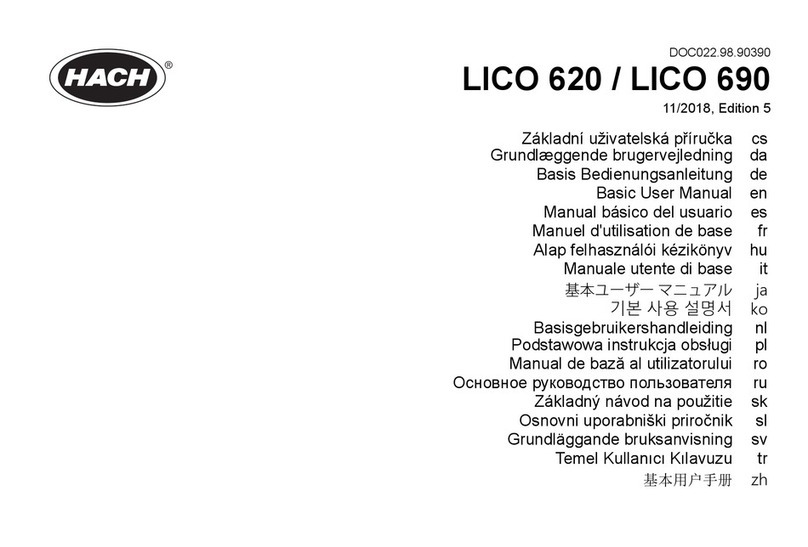 Hach LICO 620 Basic user manual