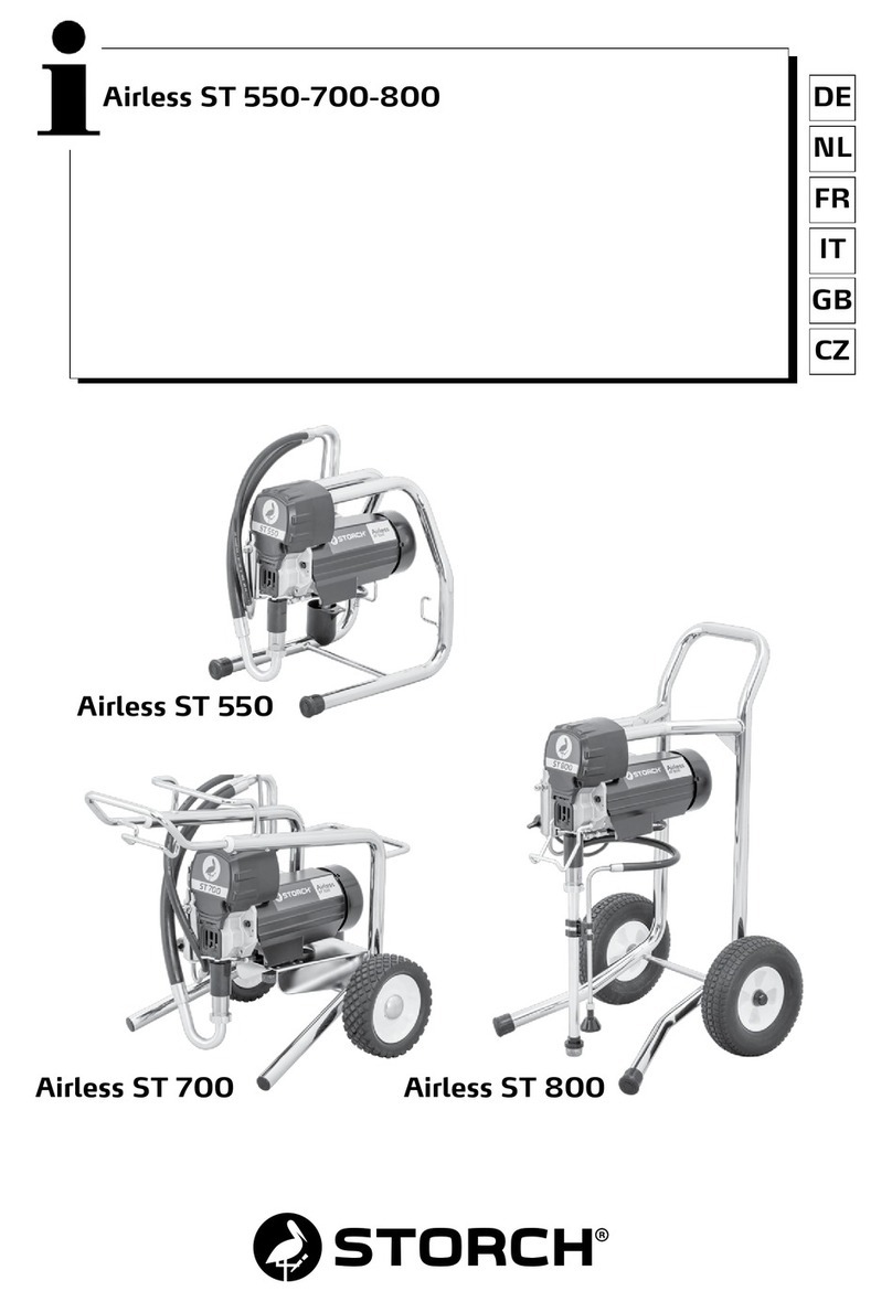 Storch Airless ST 700 manual