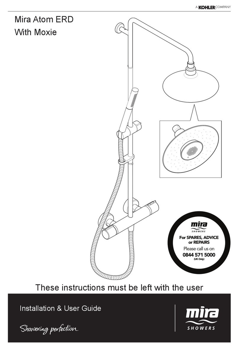 Kohler Mira Atom ERD Operation manual