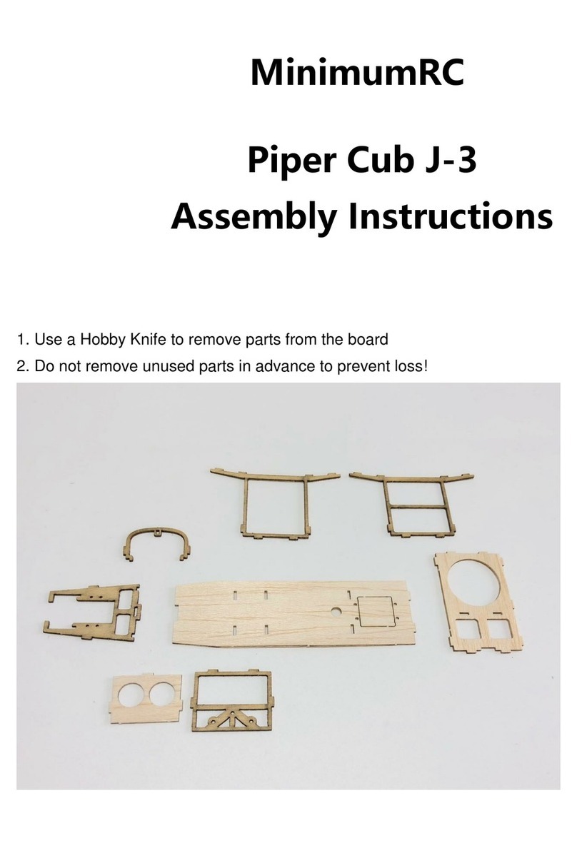 MinimumRC Piper Cub J-3 User manual