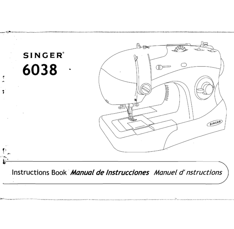 Singer 6038 Lnstruction book