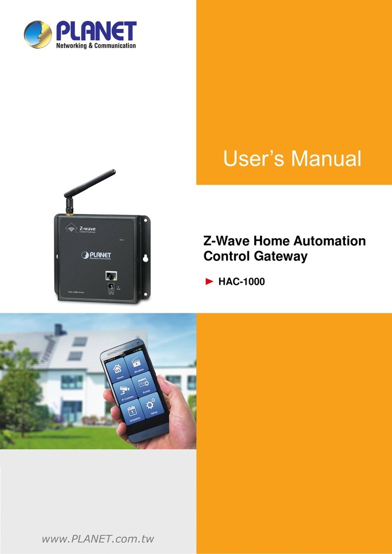 Planet Networking & Communication HAC-1000 user manual