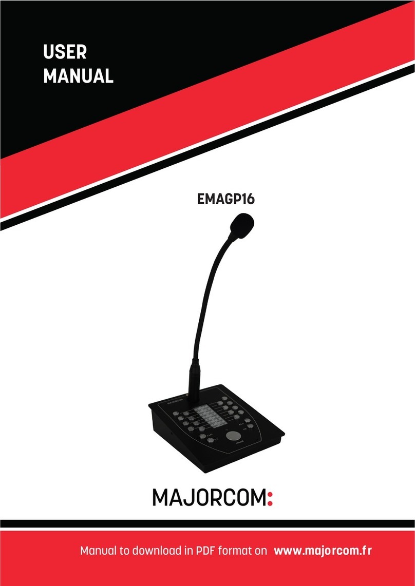 Majorcom: EMAGP16 user manual
