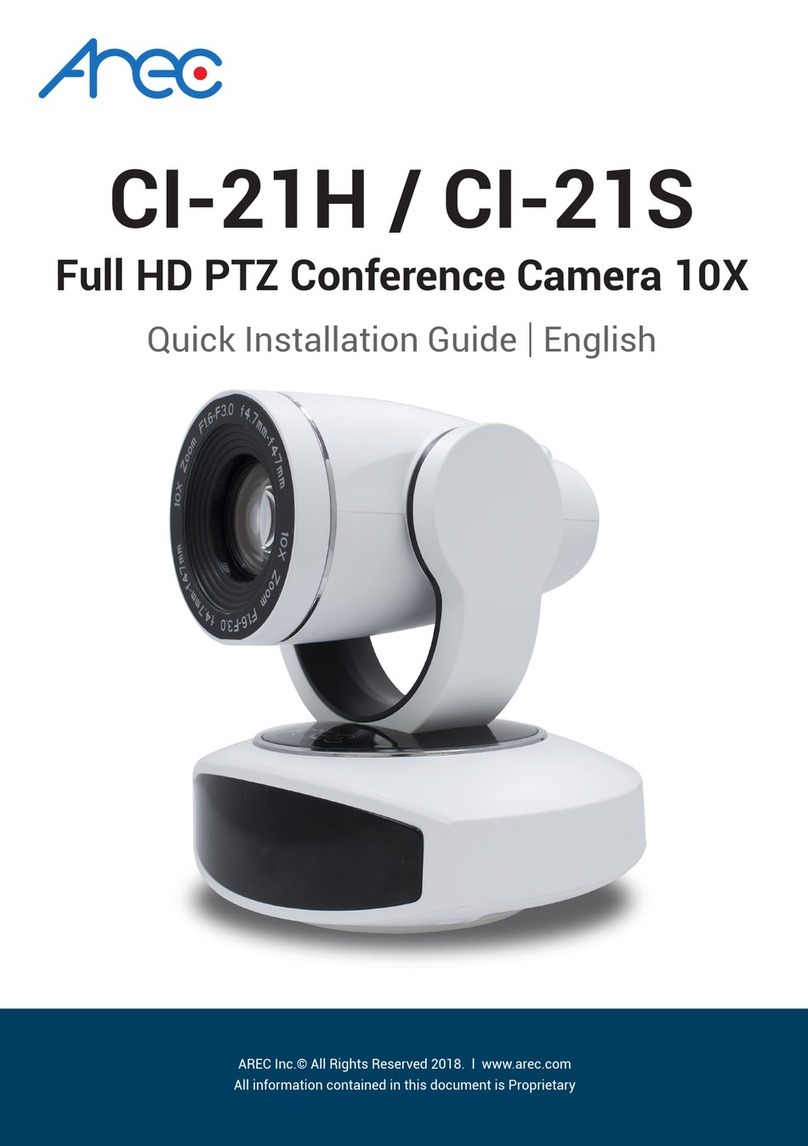 Arec CI-21S Quick installation guide