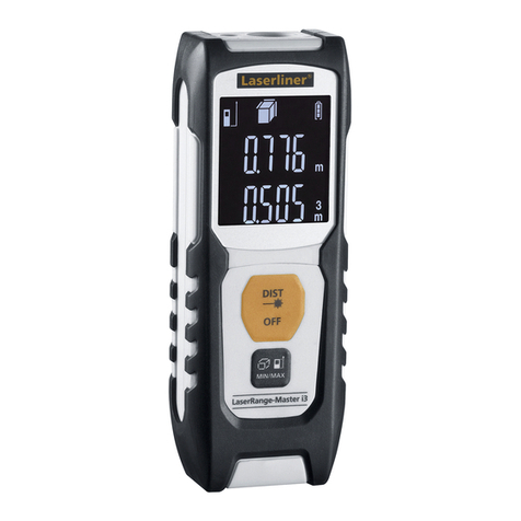 LaserLiner LaserRange-Master i3 manual LaserLiner LaserRange-Master i3 manual