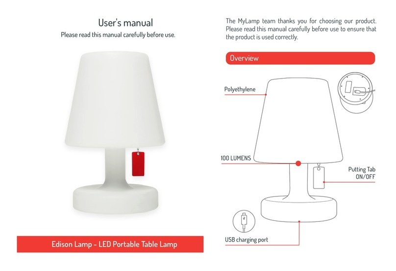 MyLamp Edison Lamp user manual
