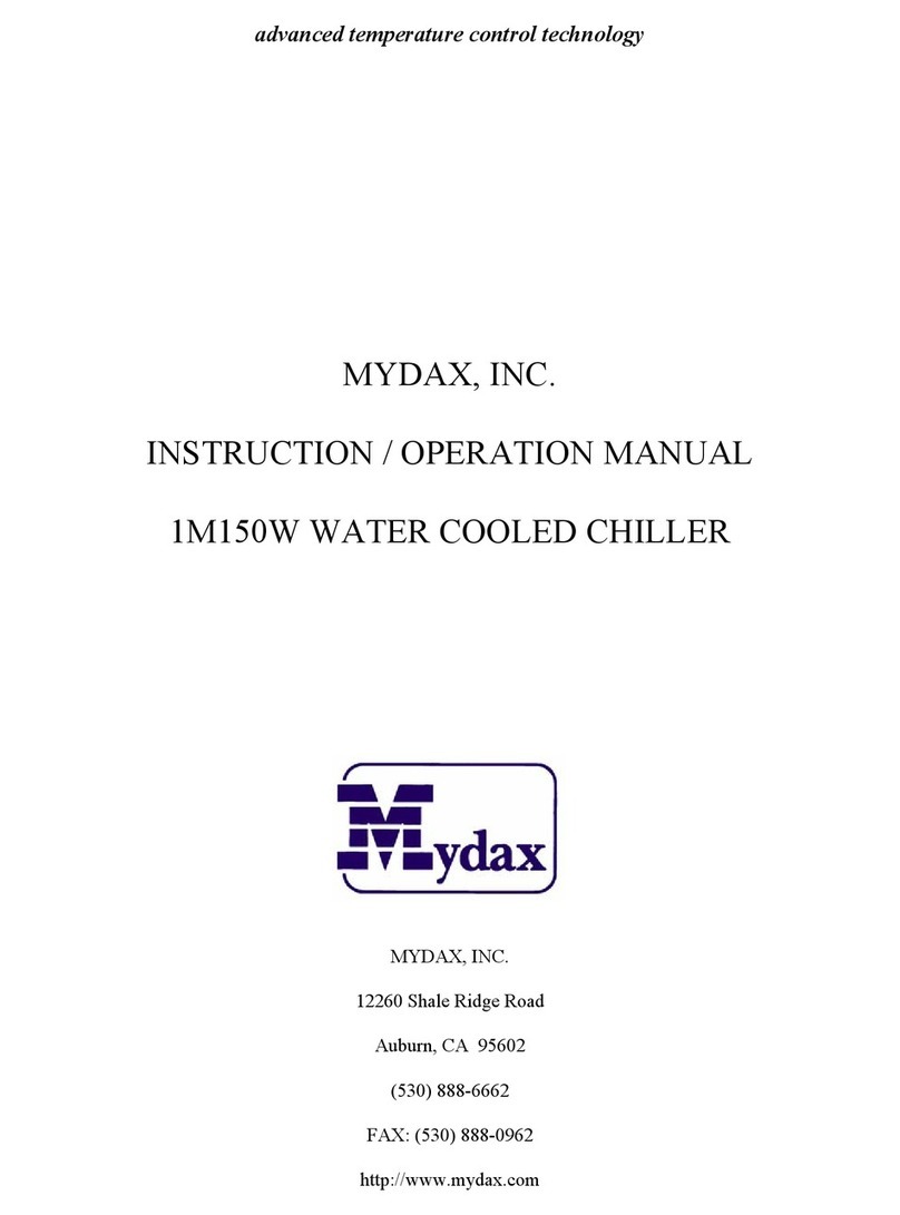 MYDAX 1M150W Instruction and operation manual