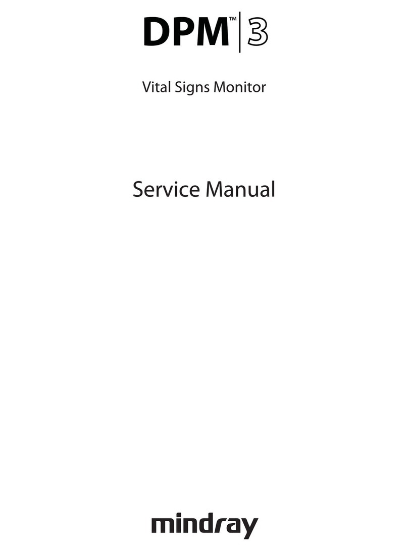 Mindray dpm 3 User manual