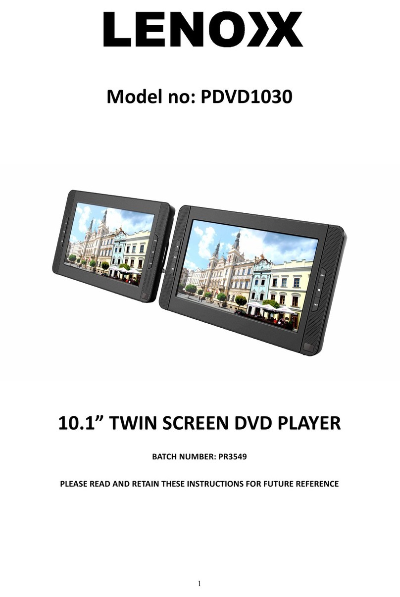 Lenoxx PDVD1030 user manual