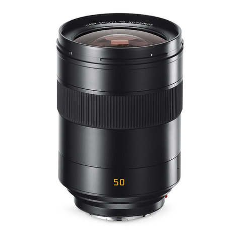 Leica SUMMILUX-SL 1:1.4/50 ASPH. instructions
