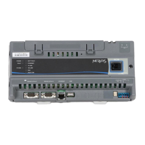 Johnson Controls MS-NCM4510-2 User manual