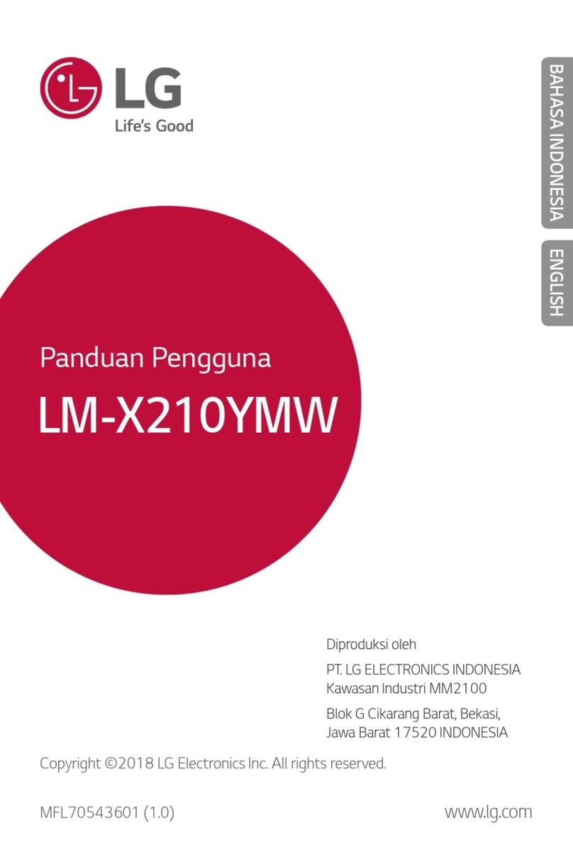 LG LM-X210YMW User manual