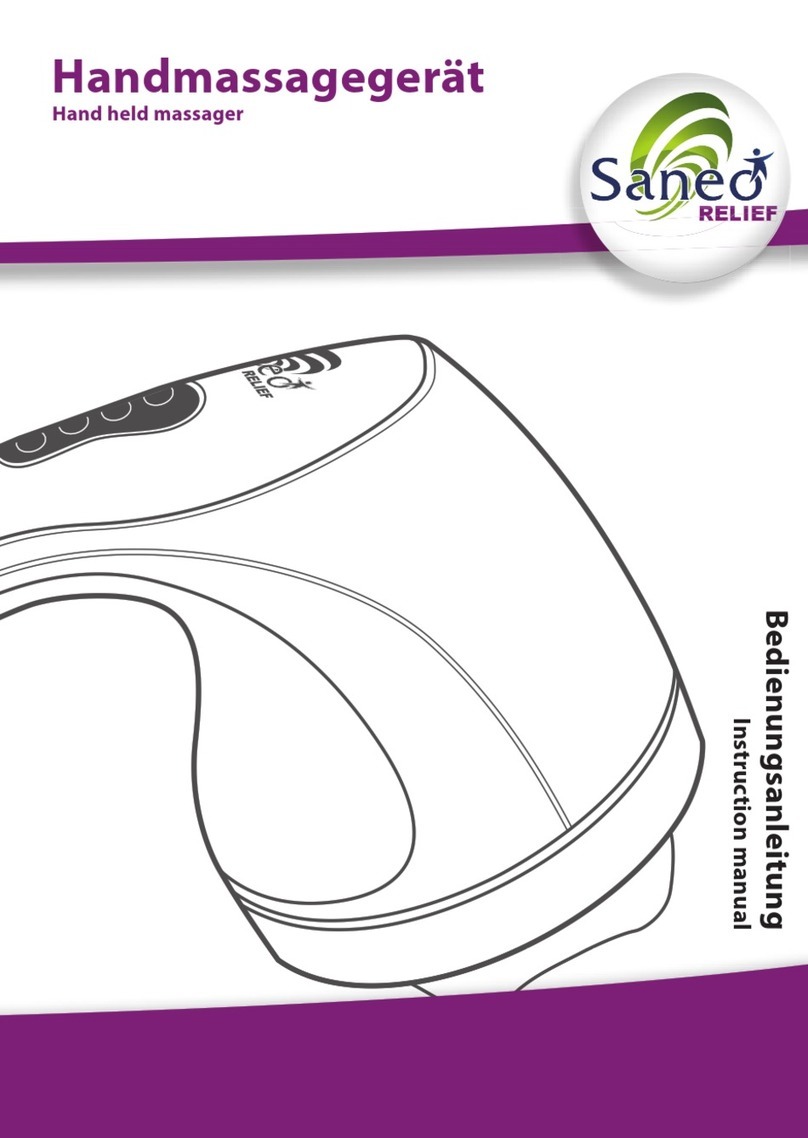 Saneo SaneoRELIEF instruction manual
