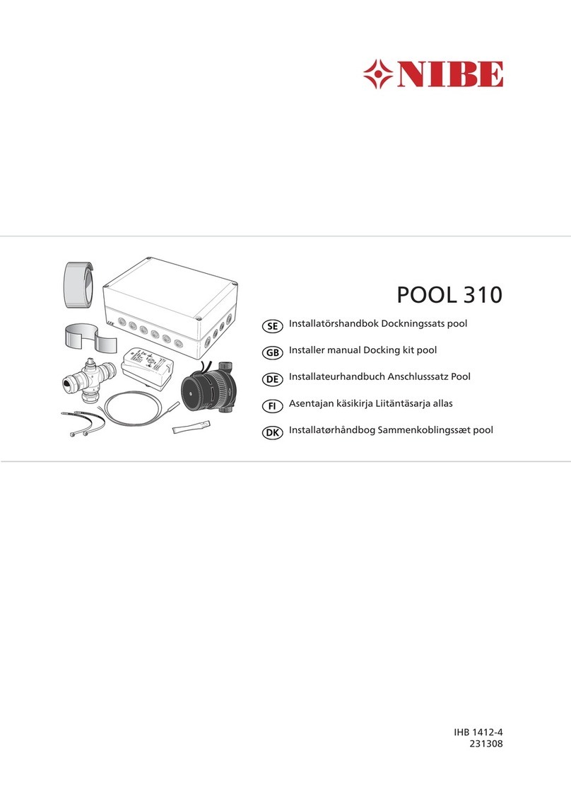 Nibe POOL 310 Installer manual