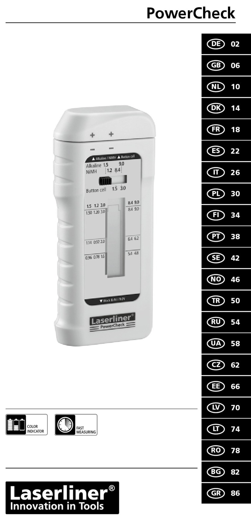 LaserLiner PowerCheck manual