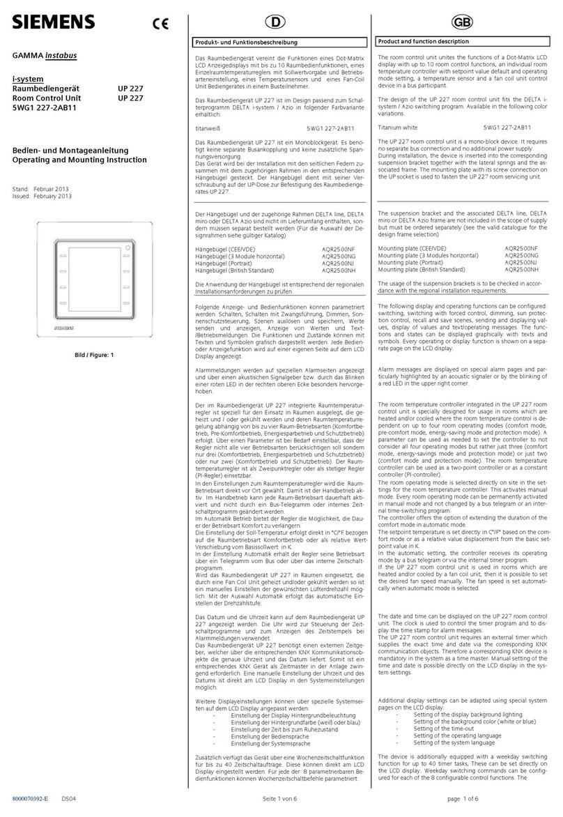Siemens UP 227 Service manual Siemens UP 227 Service manual