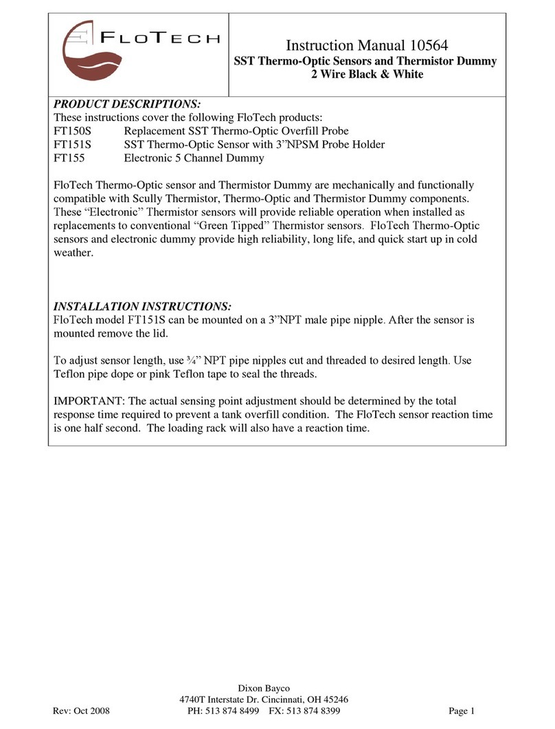 Flo-tech FT155 instruction manual