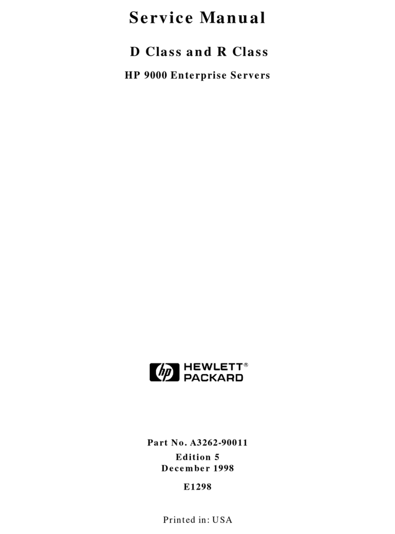 HP 9000 Series User manual