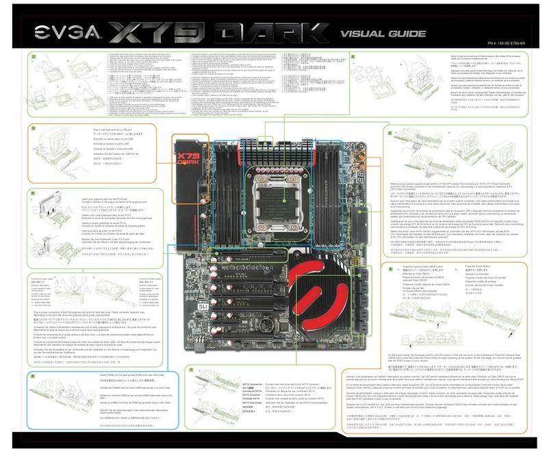 EVGA EVGA X79 DARK User manual