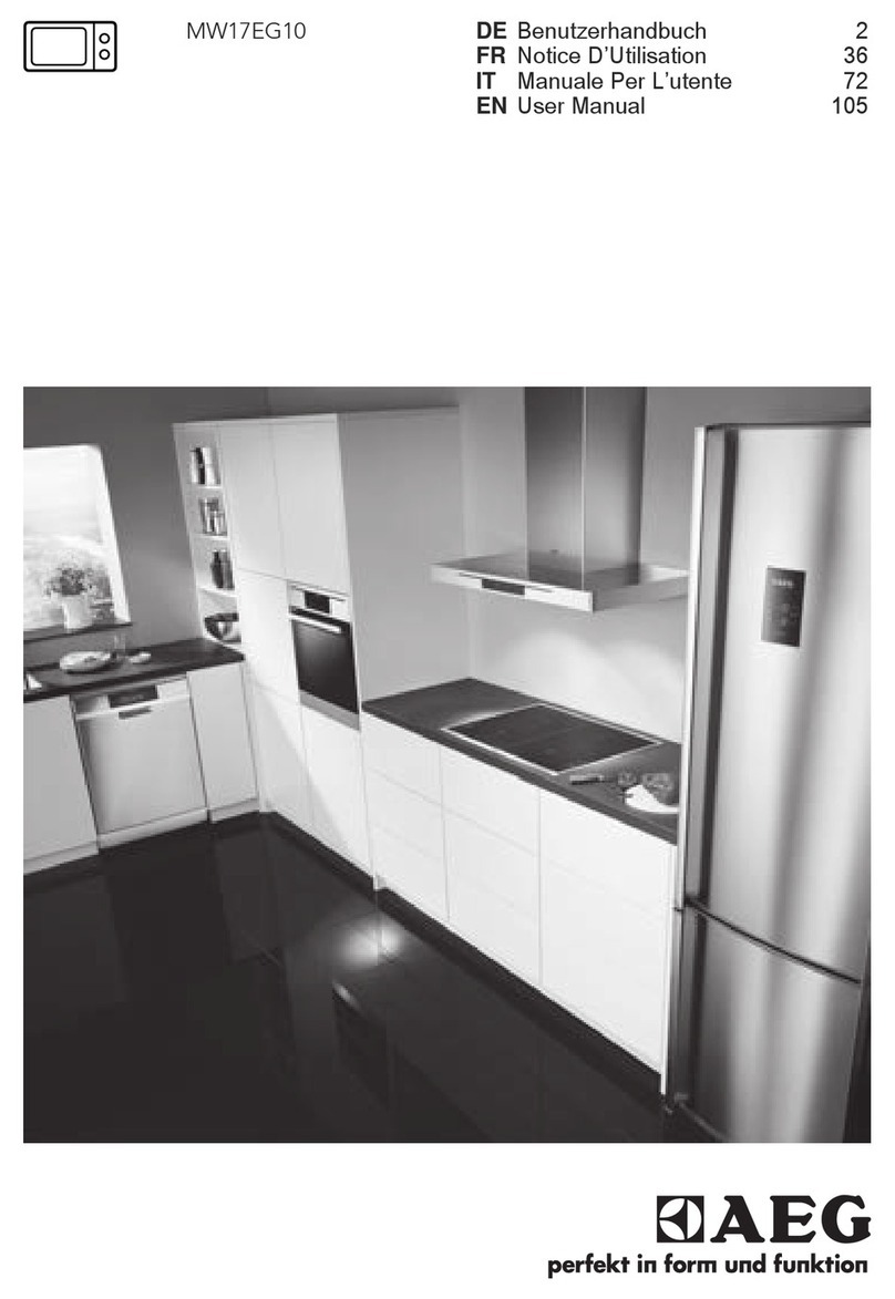 AEG MW17EG10 user manual