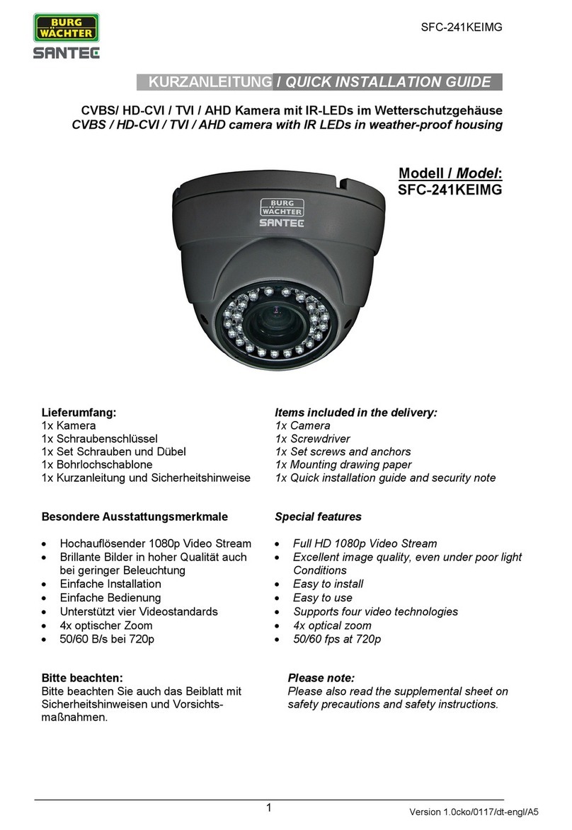 Santec SFC-241KEIMG User manual