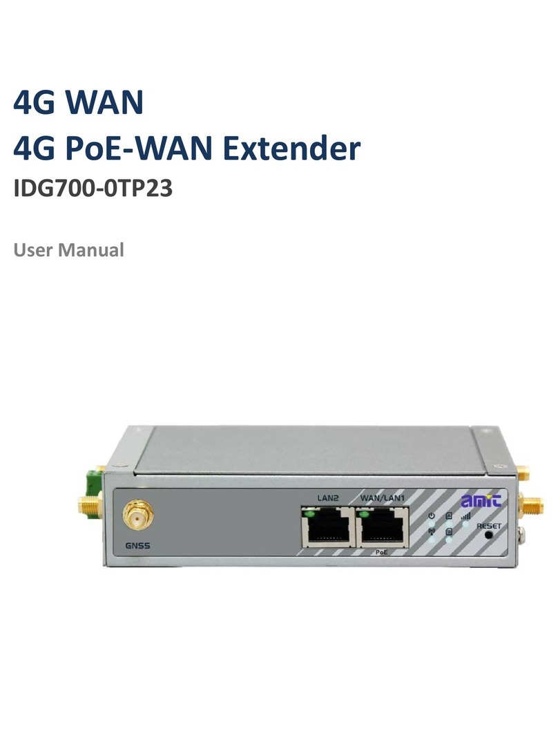 Amit IDG700-0TP23 user manual