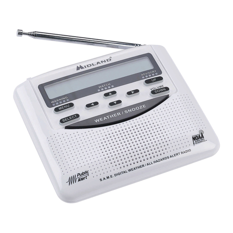 Midland Public Alert WR120 User manual