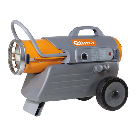 Qlima DFA 1650 Premium User manual