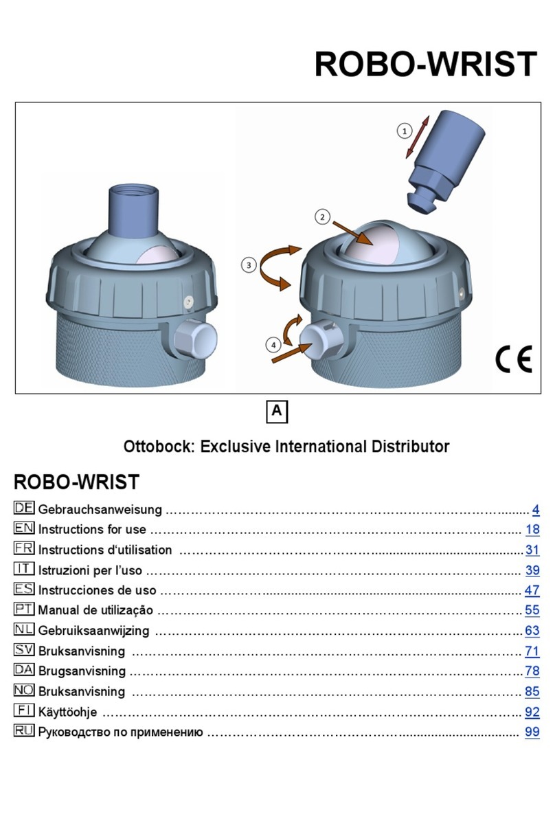 Otto Bock ROBO-WRIST Instructions for use
