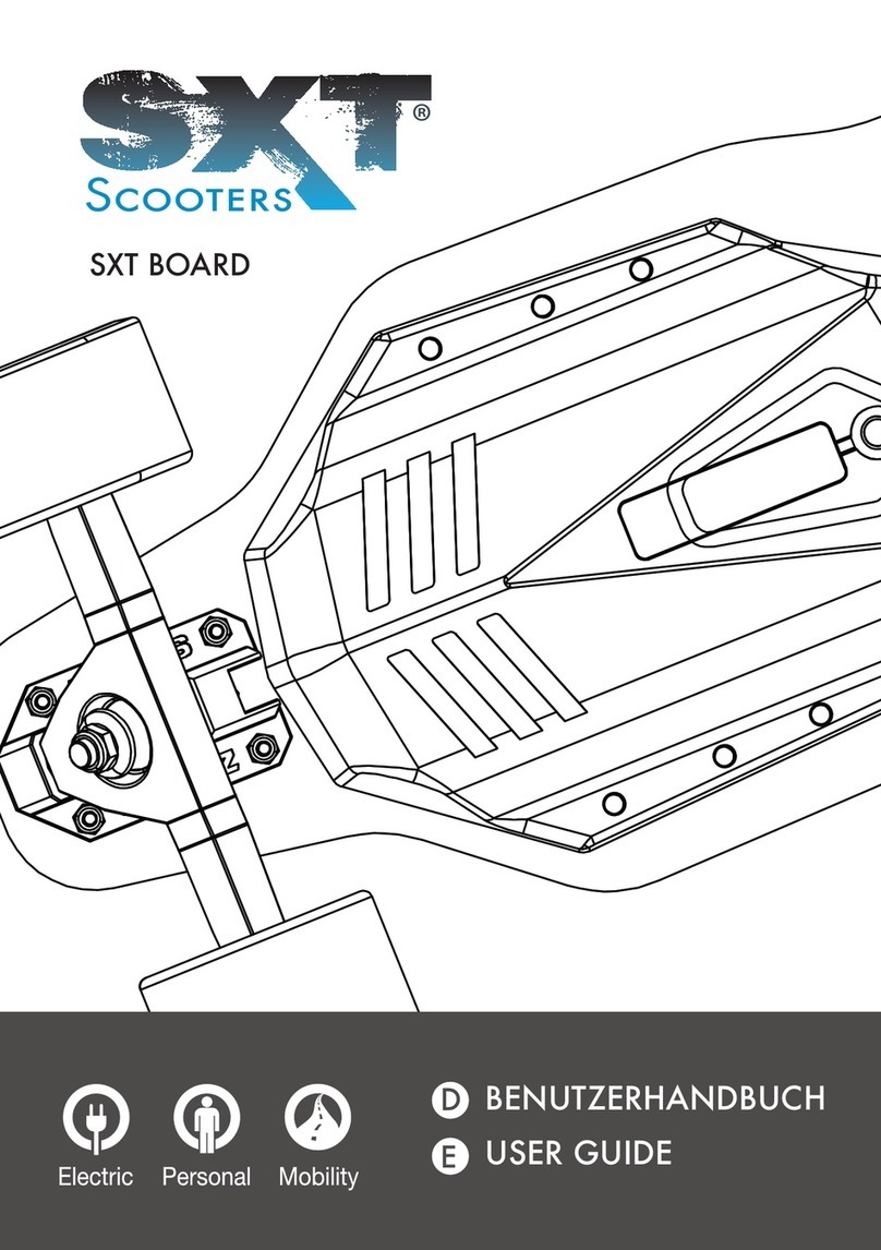 SXT Scooters SXT BOARD user guide SXT Scooters SXT BOARD user guide