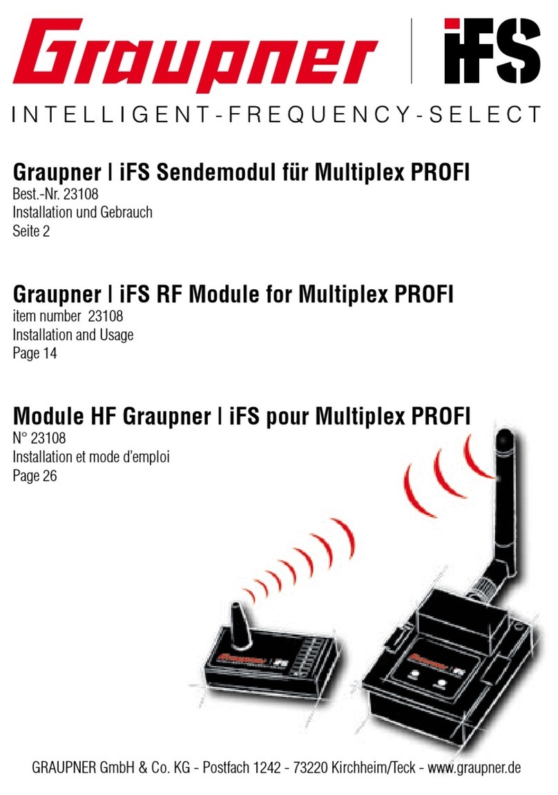 GRAUPNER 23108 Setup guide