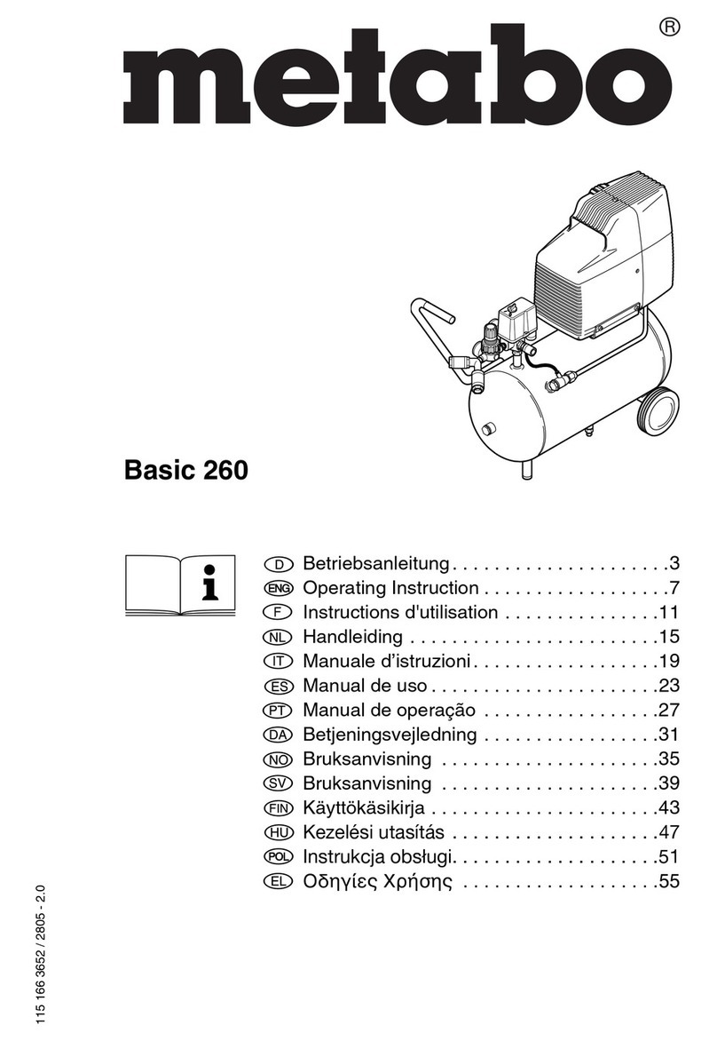 Metabo Basic 260 Operating	 instruction