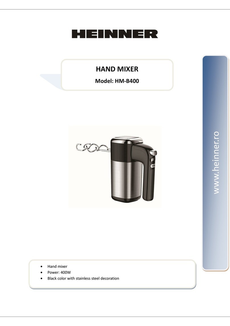 Heinner HM-B400 user manual