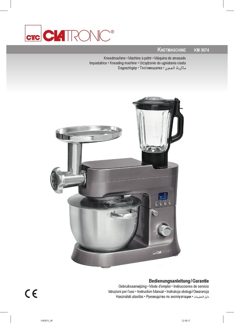 Clatronic KM 3674 instruction manual