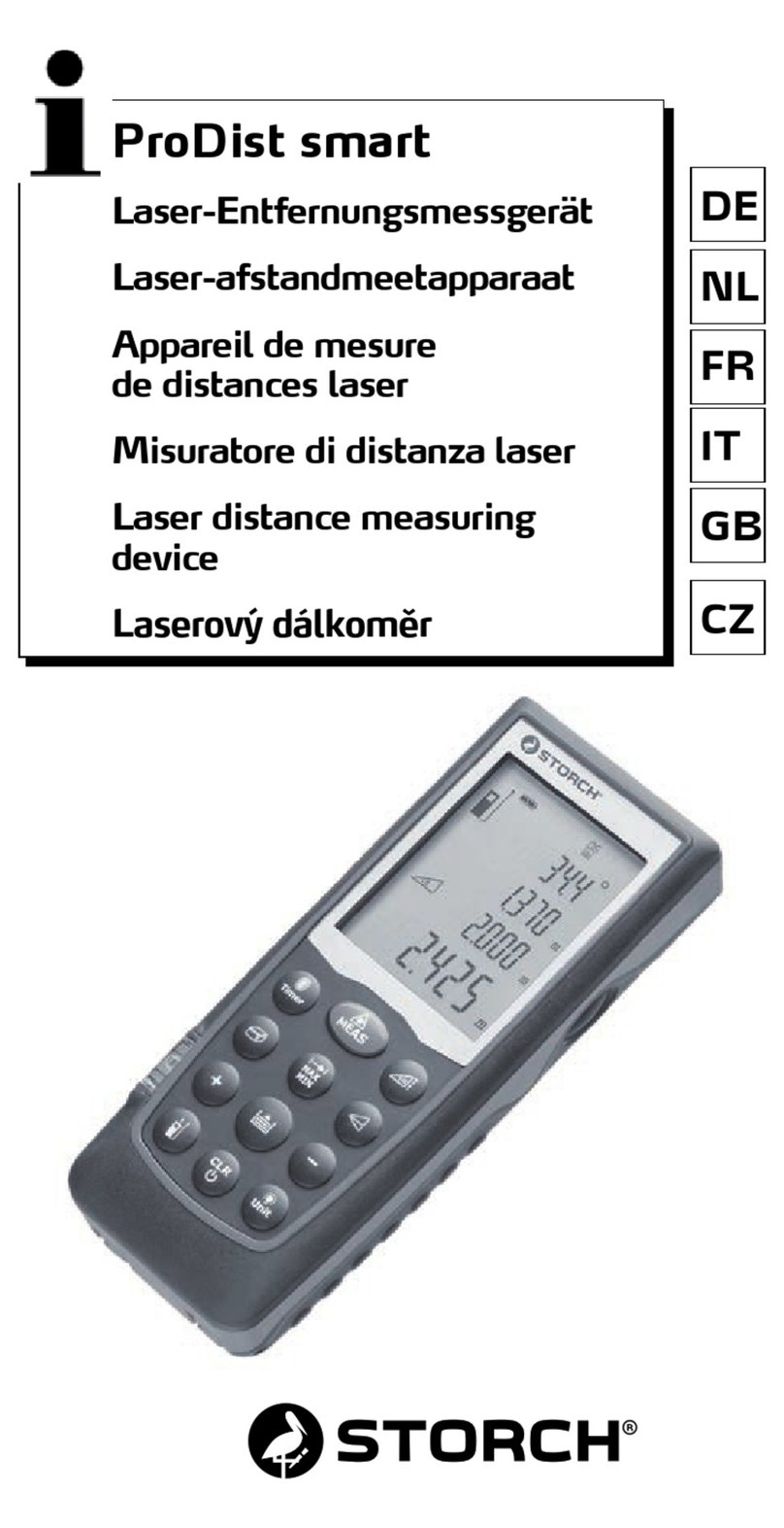 Storch ProDist smart User manual